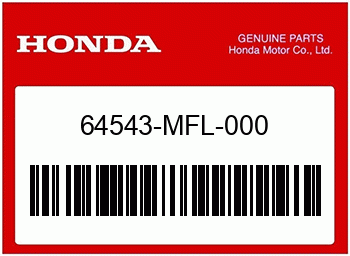 Honda HALTERUNG, MITTE VERKLEID