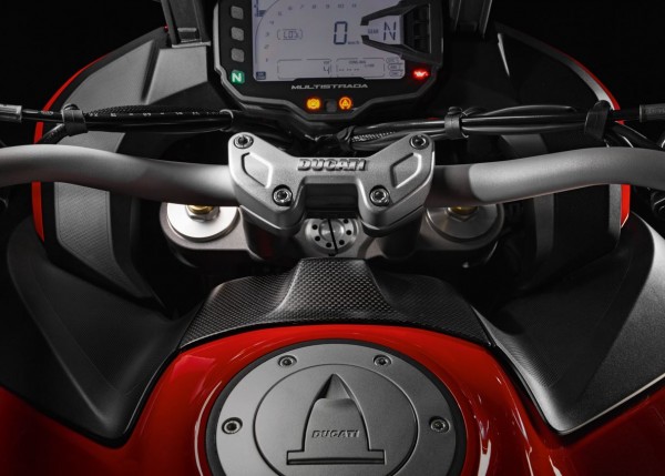 Ducati Original Cover für Hand Free-Antenne aus Kohlefaser für Multistrada 1200 / Enduro