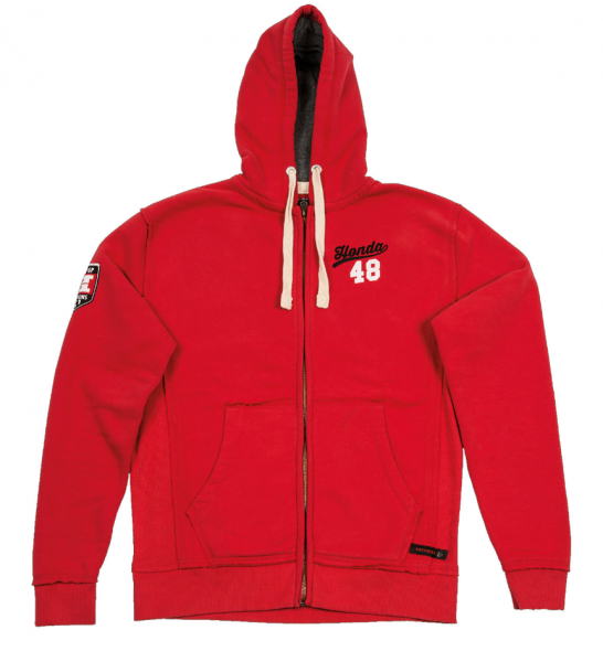 Honda Original VINTAGE HOODY 48 Rot