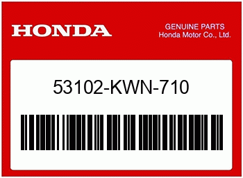 Honda LENKERGEWICHT , Weight A, Handle, Teilenummer 53102KWN710