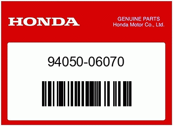 Honda FLANSCHENMUTTER, 6MM, Honda-Teilenummer 9405006070