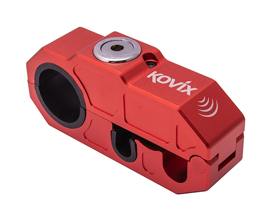 KOVIX KHL GRIP LOCK ALARM ROT ALARMBREMSENSCHLOSS