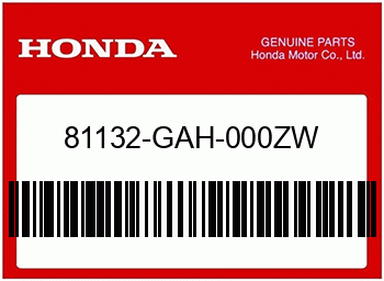 Honda HAKEN, GEPAECKAUFBEWAHRUN, Honda-Teilenummer 81132GAH000ZW