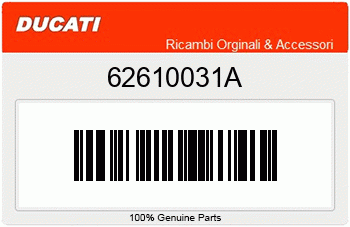 Ducati BREMSHEBEL 748-916B/99 ST/00, Ducati-Teilenummer 62610031A