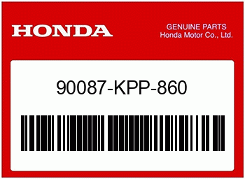 Honda KAPPE, 30MM, Honda-Teilenummer 90087KPP860
