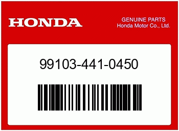 Honda LEERLAUFDUESE 45, Honda-Teilenummer 991034410450