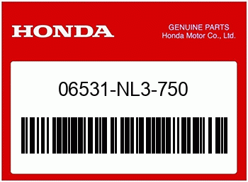Honda HOUSING SET, THROT, Honda-Teilenummer 06531NL3750