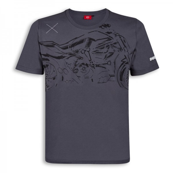 Ducati T-Shirt Graphic Art XDiavel