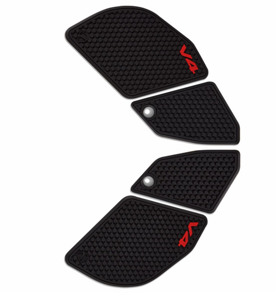 Ducati seitliche GRIP-PADS Tankaufkleber Panigale V4/Streetfighter V4