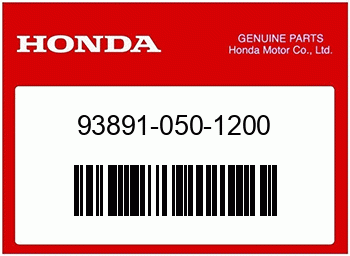 Honda SCHRAUBE MIT SCHEIBE, 5X1, Honda-Teilenummer 938910501200