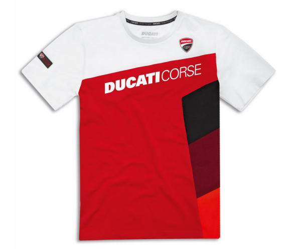 Ducati Original T-SHIRT DC SPORT WEIß