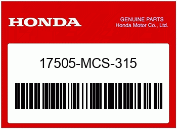 Honda KRAFTSTOFFTANK, Honda-Teilenummer 17505MCS315