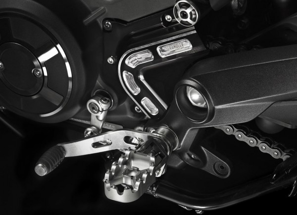 Ducati Ritzelabdeckung Aluminium CNC Scrambler 800