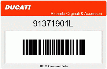 Ducati ANLEITUNGS- UND WARTUNGSHEFT, Ducati-Teilenummer 91371901L