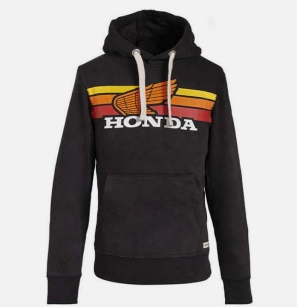 HONDA SUNSET HOODIE SCHWARZ