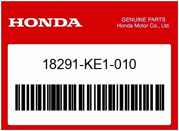 Honda DICHTUNG 18291KR1680, Honda-Teilenummer 18291KE1010