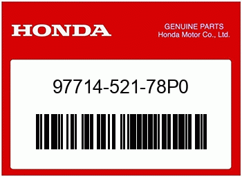 Honda MTX50 - 80, CT125 -200 orig. SPEICHE, 9771452178P0