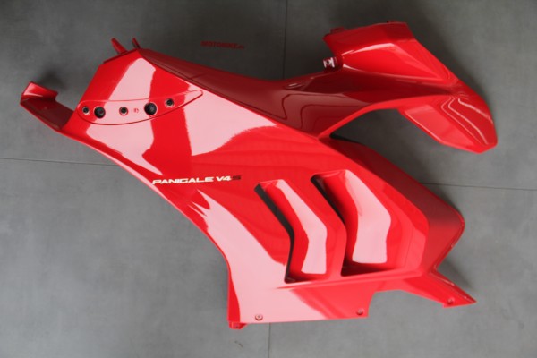 Ducati Panigale V4S original obere Seitenverkleidung Links rot
