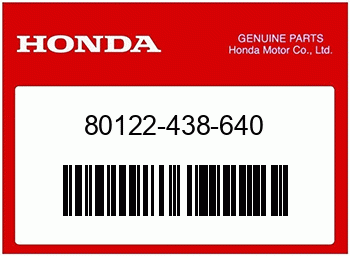 Honda STUETZE SCHMUTZFAENG, Honda-Teilenummer 80122438640