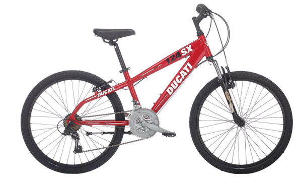 Ducati Original 24 Zoll MTB KIDS 124 SX Ducati Red Shimano