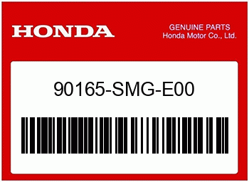 Honda FLANSCHENSCHRAUBE, 12X45, Honda-Teilenummer 90165SMGE00
