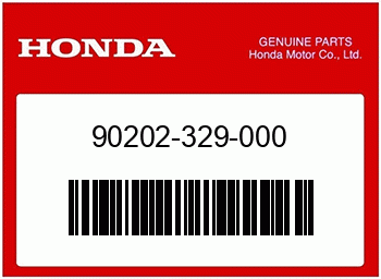 Honda FLANSCHHUTMUTTER, 10MM, Honda-Teilenummer 90202329000