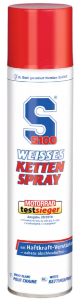 Dr.Wack S 100 Kettenspray weiß 400 ml