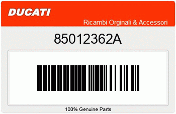 Ducati DISTANZSCHEIBE, Ducati-Teilenummer 85012362A