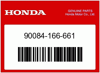 Honda TEIL WIRD AUSVERK., Honda-Teilenummer 90084166661