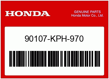 Honda SCHRAUBE A, Honda-Teilenummer 90107KPH970