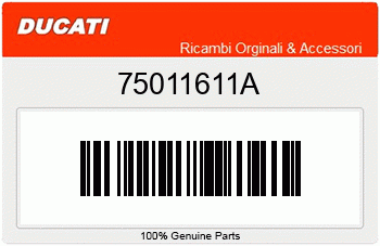 Ducati MUTTER, Ducati-Teilenummer 75011611A