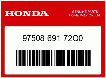 Honda SPEICHE B 8x166 MTX125R 1983 ( H ) 9750869172Q0