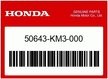 Honda Original STANGE, L. HAUPTFUSSRASTE
