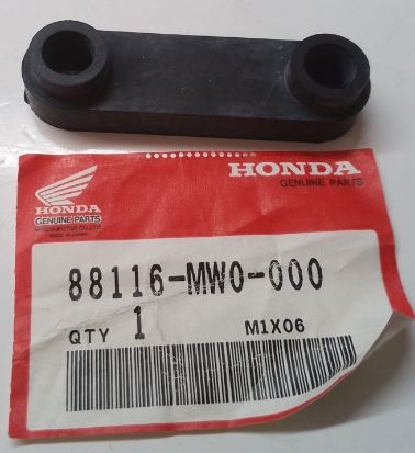 Honda BEFESTIGUNGSGUMMI, SPIEGE, Honda-Teilenummer 88116MW0000