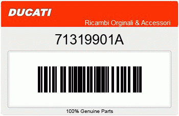 Ducati DISTANZSCHEIBE ST?RKE 0,3, Ducati-Teilenummer 71319901A
