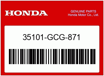 Honda Zündschlossschalter, Honda-Teilenummer 35101GCG871