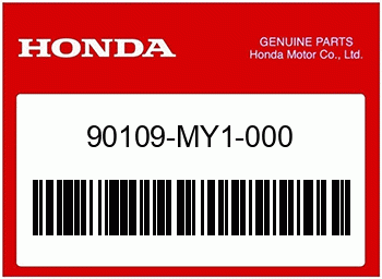 Honda FLACHRUNDKOPF-SCHRAUBE 5X, Honda-Teilenummer 90109MY1000