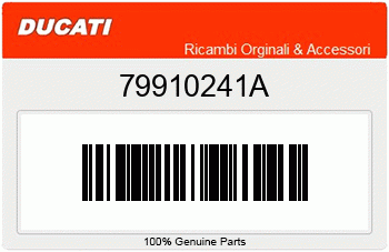 Ducati FEDER, Ducati-Teilenummer 79910241A