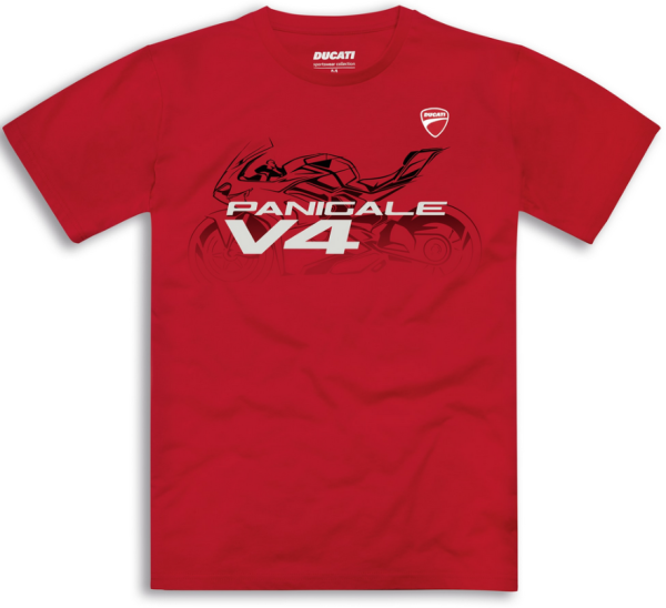 Ducati original T-SHIRT PANIGALE V4S HERREN