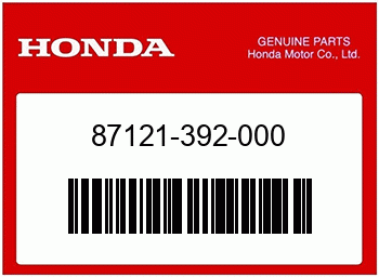 Honda EMBLEM, Honda-Teilenummer 87121392000