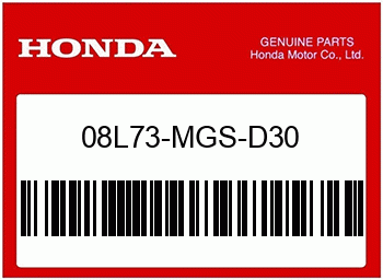 Honda TEIL WIRD AUSVERK., Honda-Teilenummer 08L73MGSD30