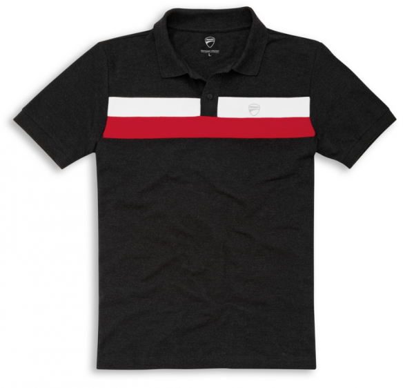 Ducati Original D-STRIPE POLO-SHIRT Herren