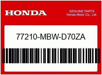 Honda Haubenverkleidungssatz hinten