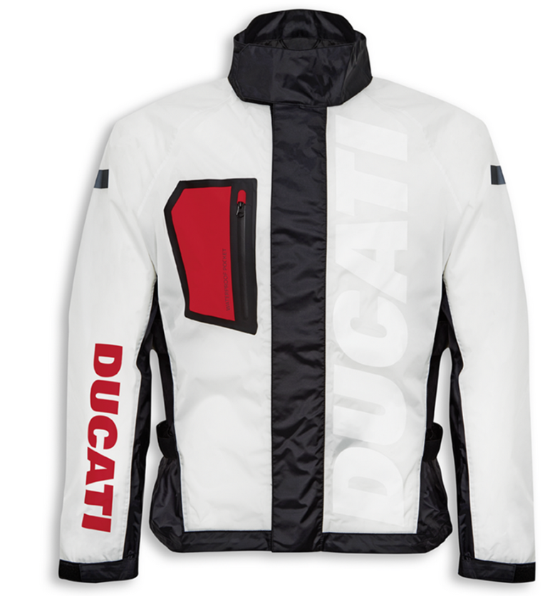 Ducati original Regen Jacke AQUA Transparent Spidi »