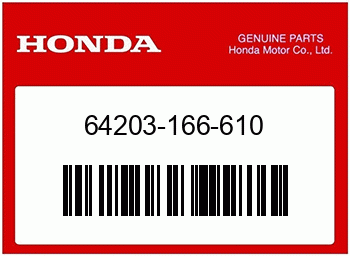 Honda HUELSE, VERKLEIDUNGSSTUETZE - 64203166610