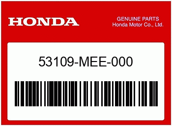 Honda PLATTE, GRIFF, GEWICHT, Honda-Teilenummer 53109MEE000