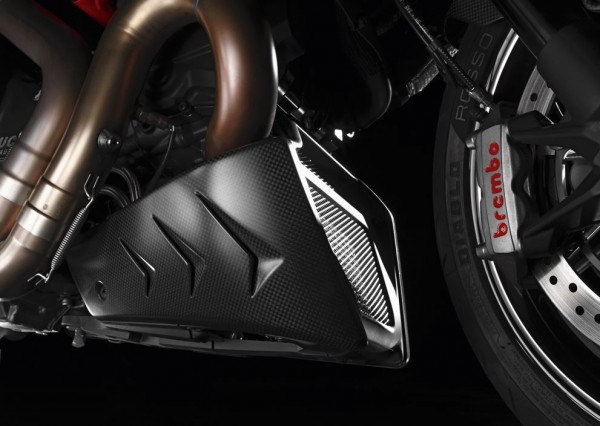 Ducati Original Untere Motorverkleidung aus Kohlefaser für Diavel