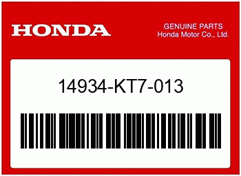 Honda VENTILSPIELAUSGL.SCHEIBEN, Honda-Teilenummer 14934KT7013
