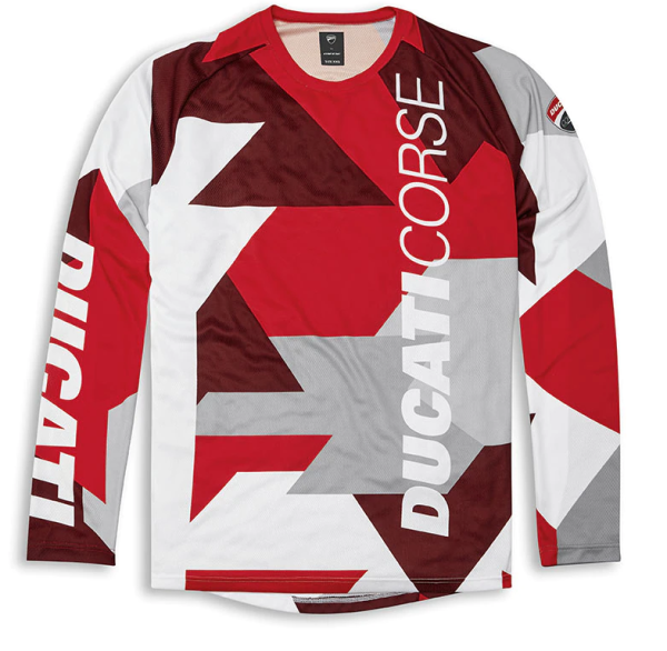 Ducati Langarm-Funktionsshirt FAHRRAD D.C. LANGARM