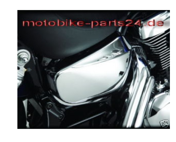 Big Bike Parts Verchromte Seitenabdeckungen, chrom side covers - Kawasaki VN1500 ab 1997